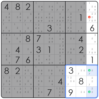 hidden triples in sudoku